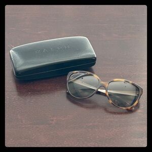 Ralph Lauren RL8079 Cat Eye Polarized Sunglasses - Tortoise